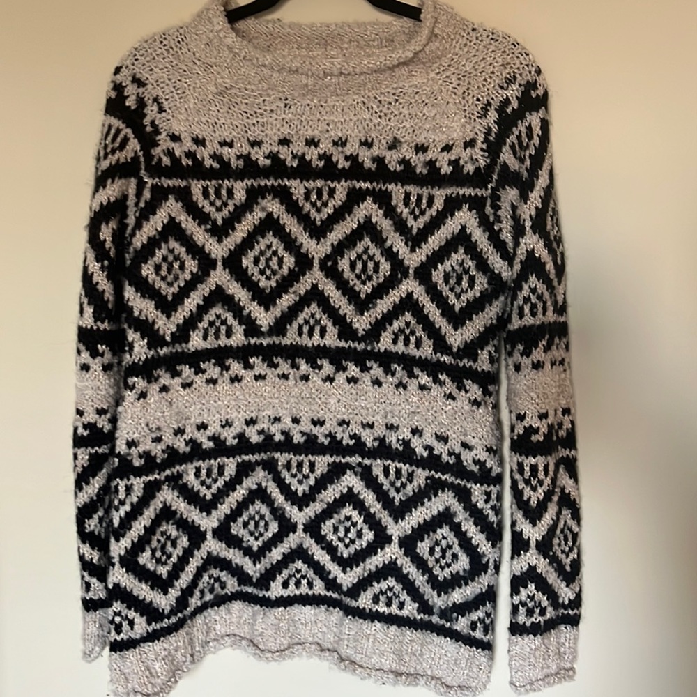 Small forever 21 fair isle sweater